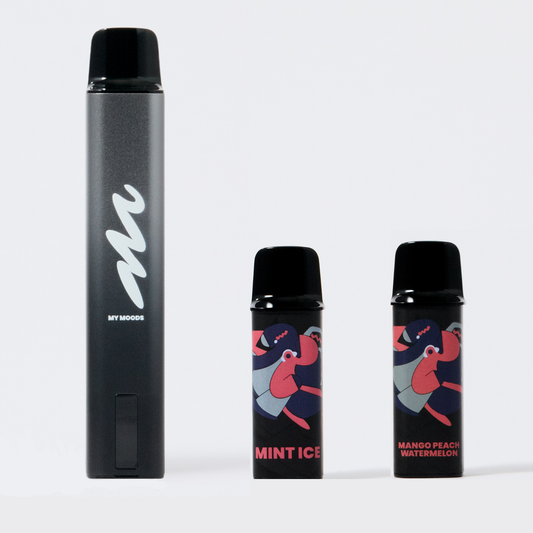 VIRTUAL KIT NO NICOTINE (MINT ICE & MANGO PEACH WATERMELON)