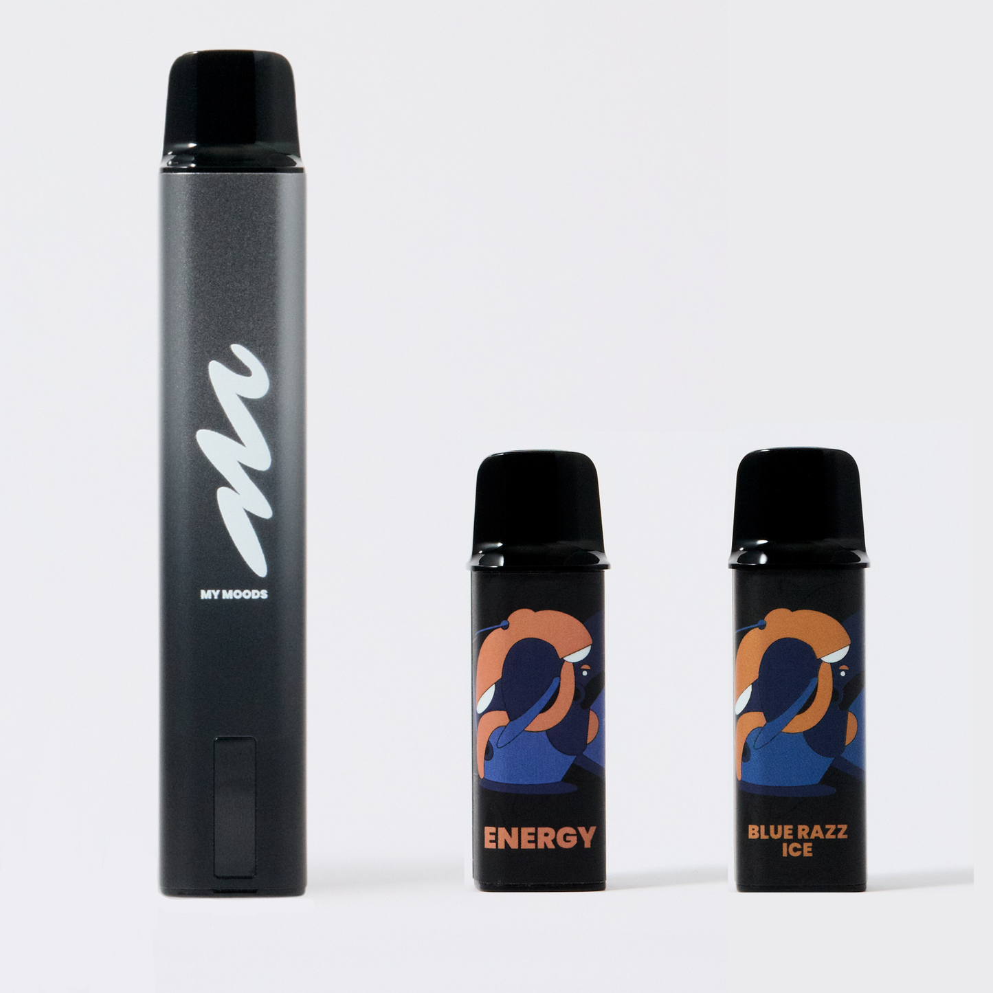 EXTREME KIT NO NICOTINE (ENERGY & BLUE RAZZ ICE)
