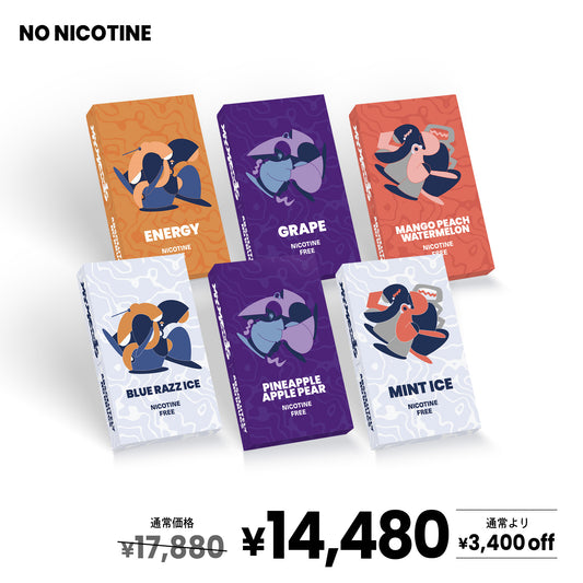 MyMoods POD 6点セット(NO NICOTINE)
