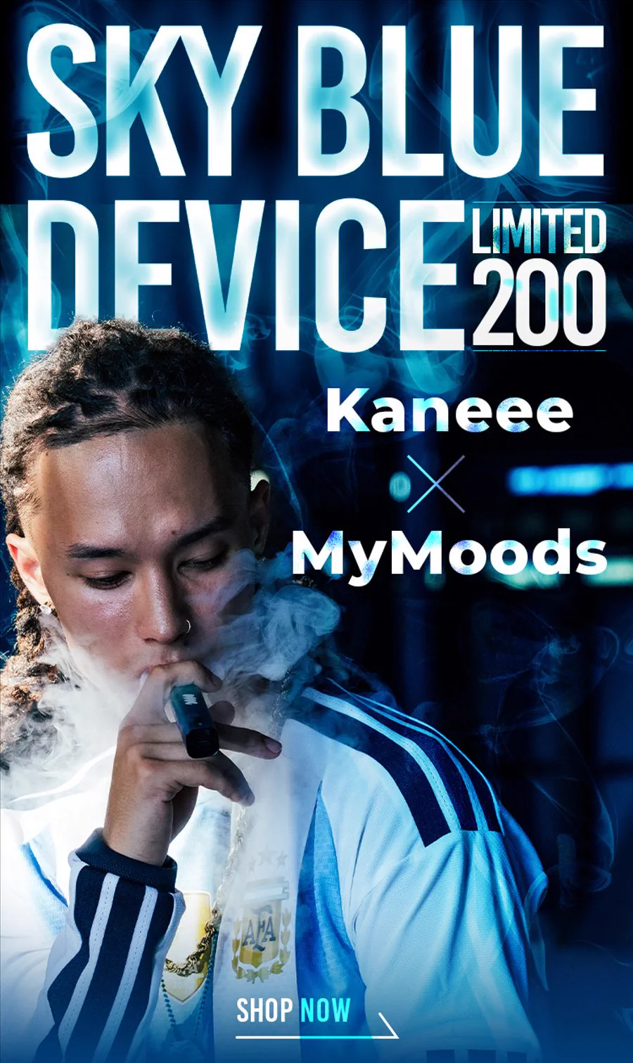 Kaneee × MyMoods コラボレーション SKY BLUE DEVICE LIMITED 200 全国200本限定スペシャルエディション