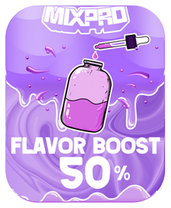 FLAVOR BOOST 画面