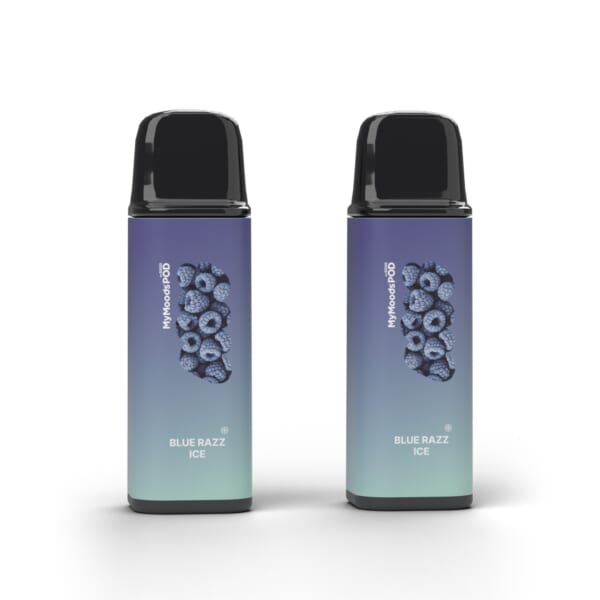MyMoods POD BLUE RAZZ ICE（ノンニコチン）2本